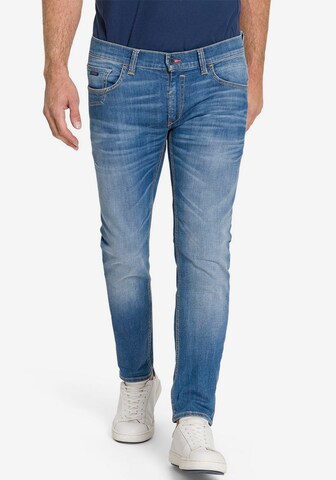 PIONEER Slimfit Jeans in Blau
