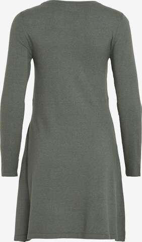 VILA Knitted dress in Grey