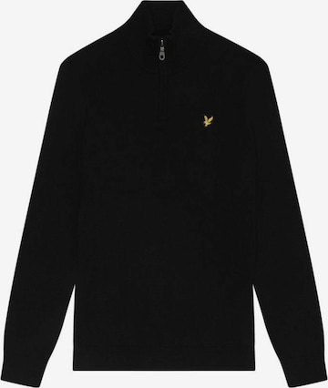 Pull-over Lyle & Scott en noir : devant