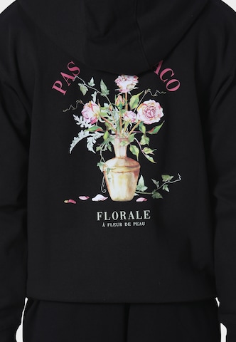 Sweat-shirt Pas De Monaco en noir