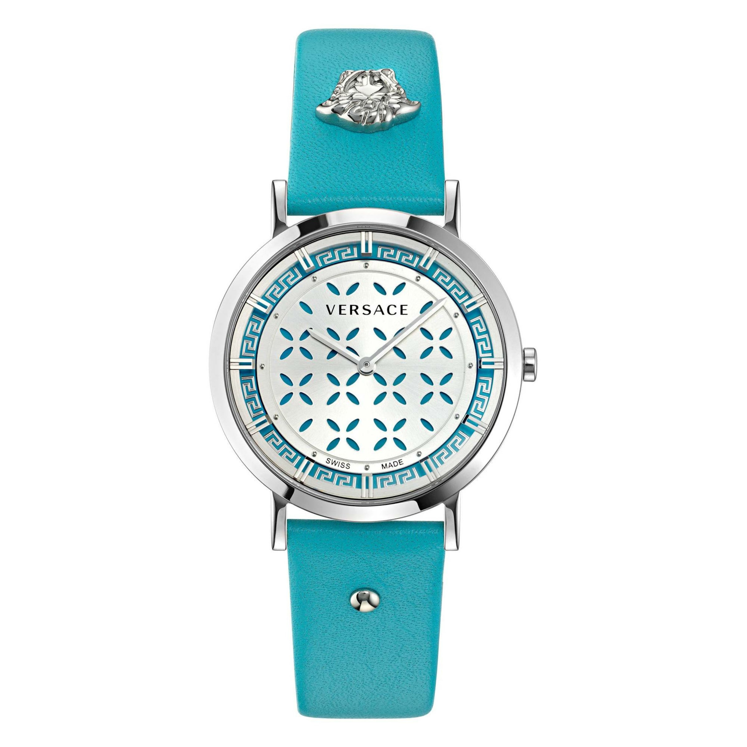 VERSACE Analog Watch in Blue: front