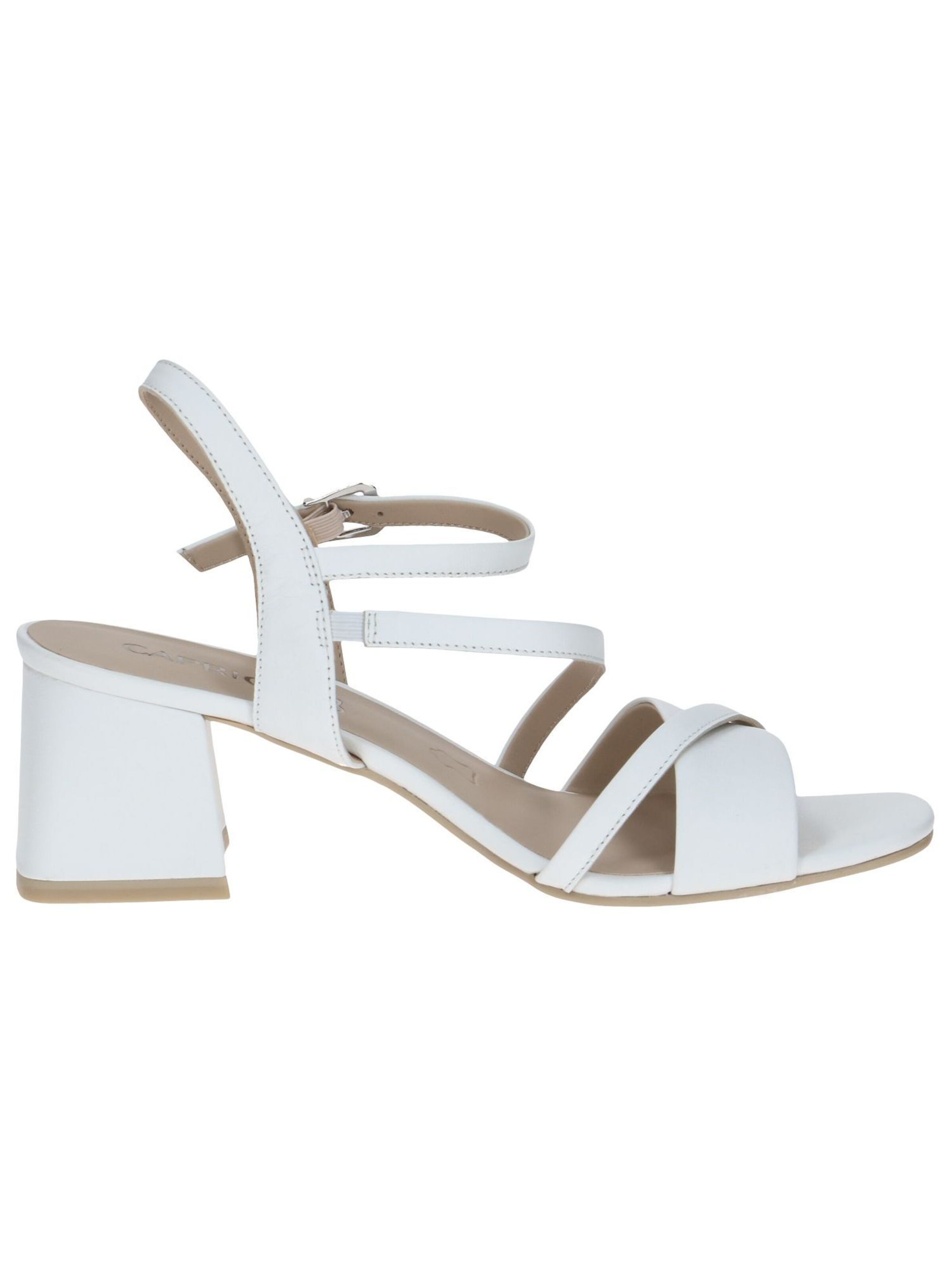 CAPRICE Sandalen met riem in Wit