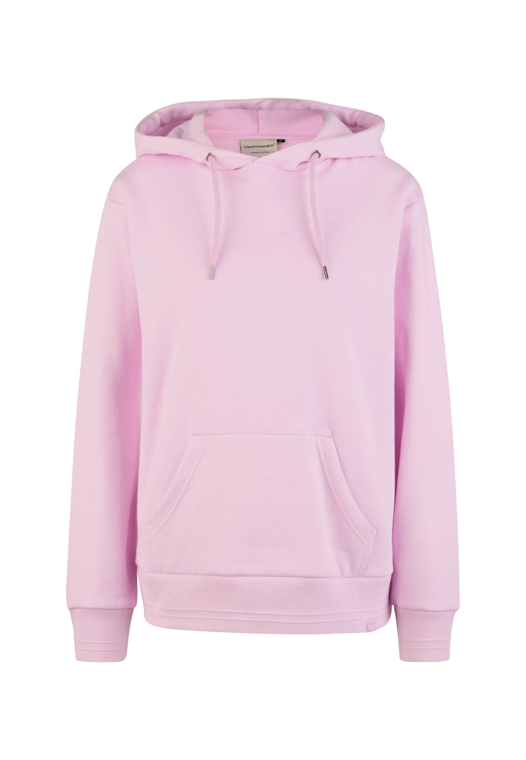 Cleptomanicx Sweatshirt 'Hooded Ligull' in Pink: front