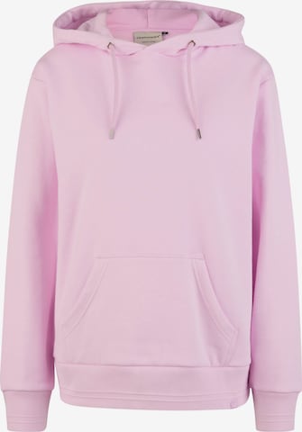 Cleptomanicx Kapuzensweatshirt 'Hooded Ligull' in Pink: Vorderseite