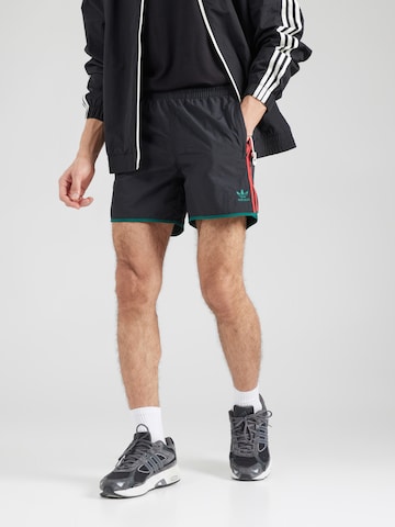 ADIDAS ORIGINALS Обычный Штаны 'Adicolor Classics Sprinter' в Черный: спереди
