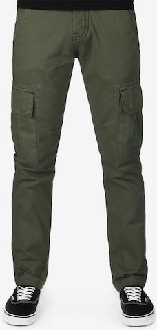 ALPHA INDUSTRIES regular Cargobukser 'Agent' i grøn: forside