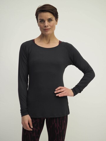 Kismet Yogastyle Funktionsshirt 'Nandi' in Grau: predná strana