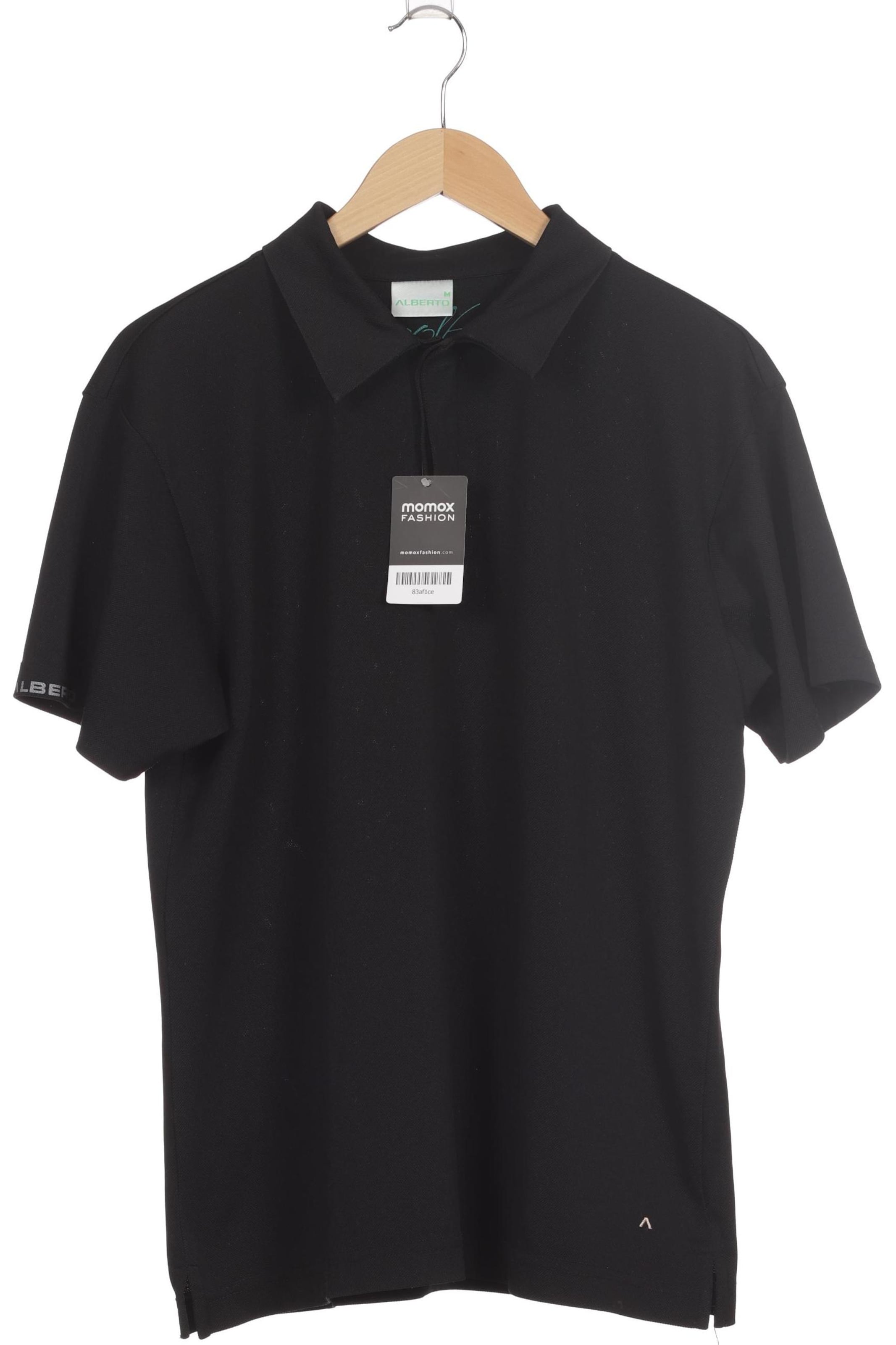 Alberto Shirt in M in Black: front