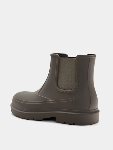 Pull&Bear Gummistiefel in Grün