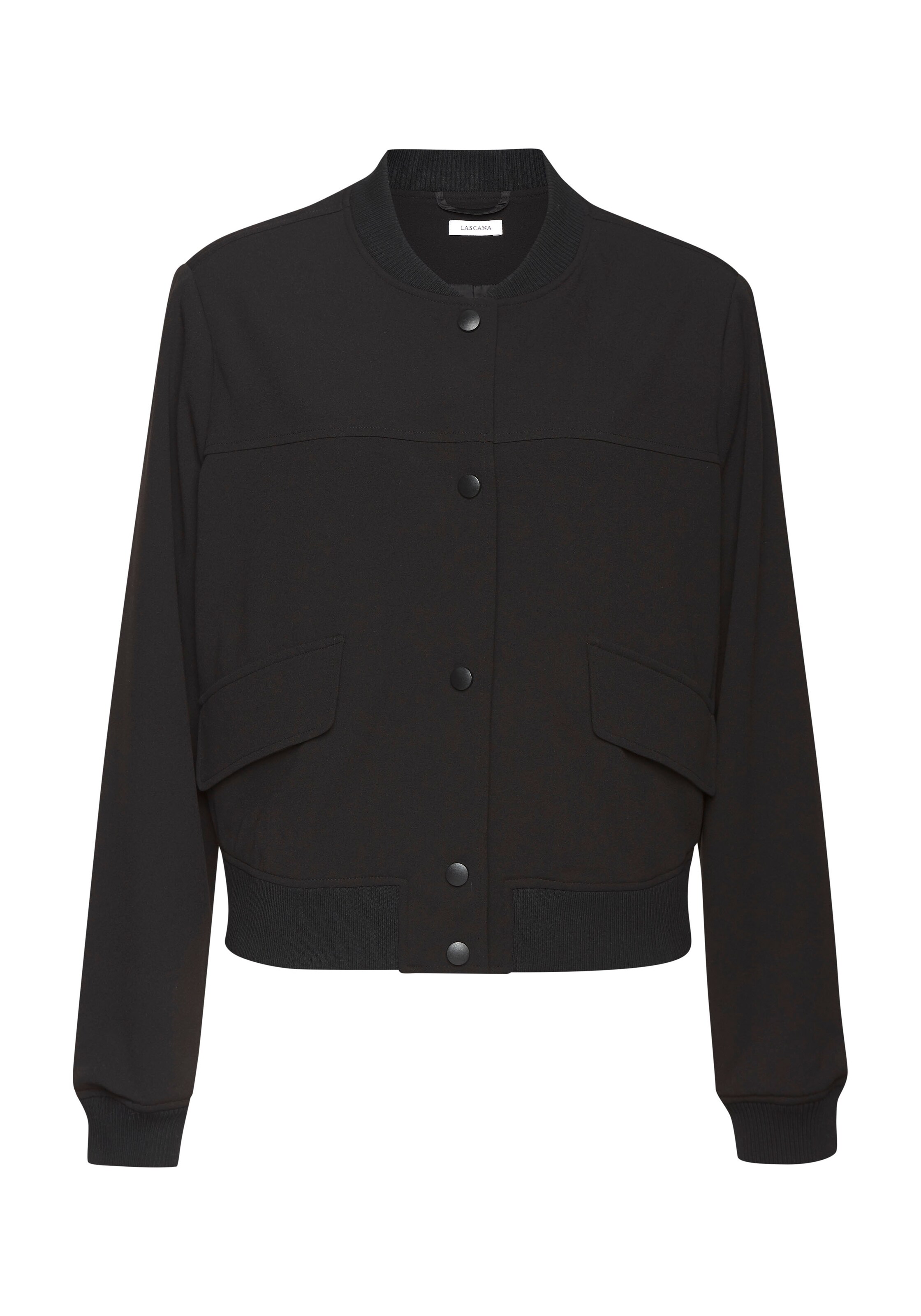 LASCANA Between-Season Jacket in Black: front
