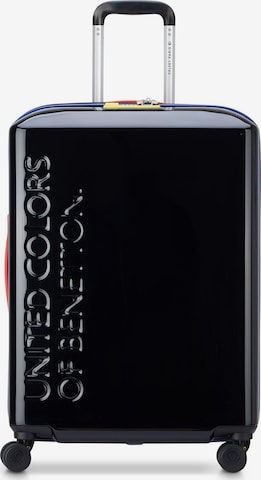 Valisette Delsey Paris en noir : devant