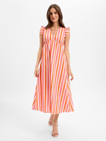 Marie Lund Summer Dress in Mixed colors: front