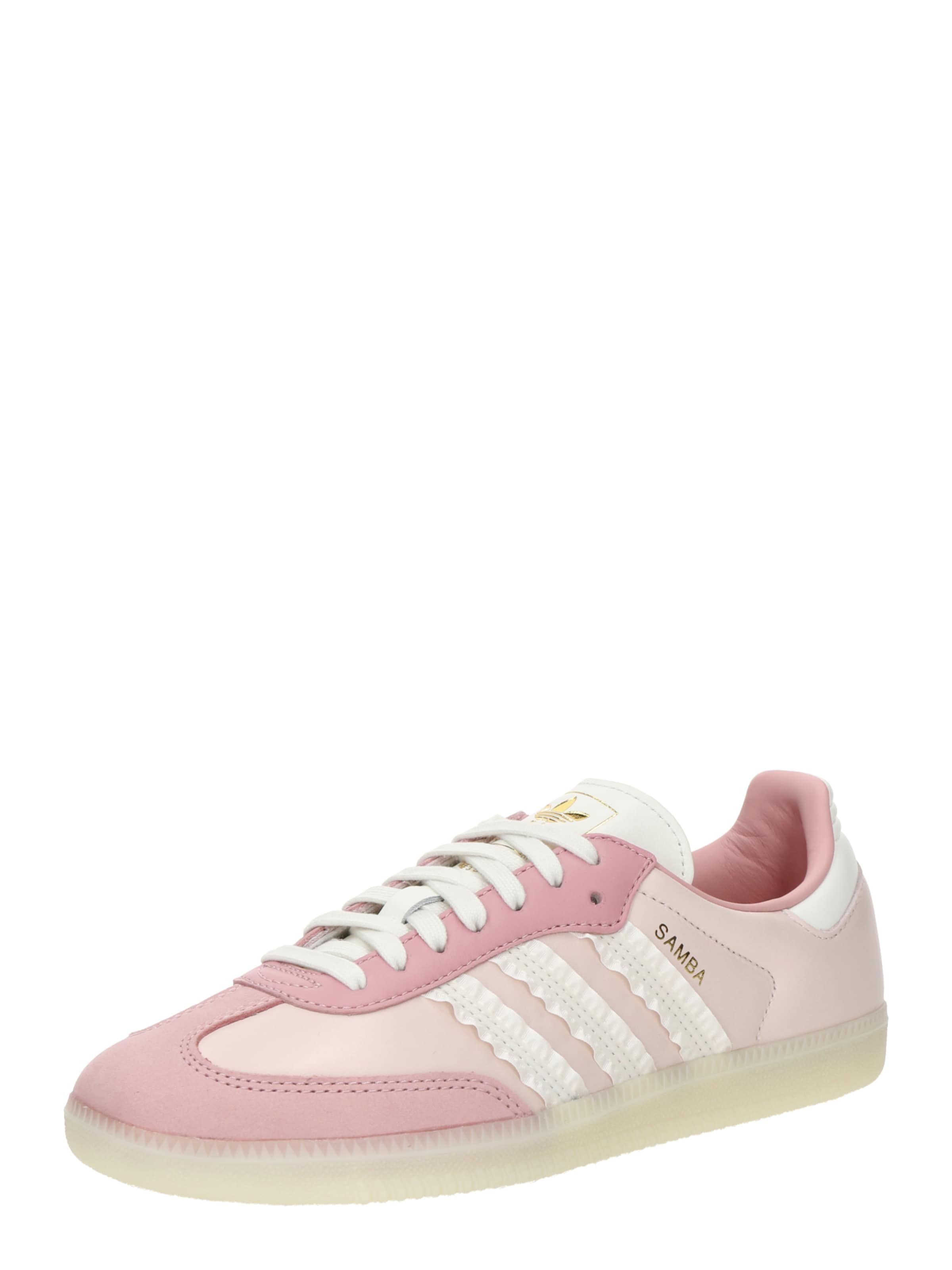 ADIDAS ORIGINALS Низкие кроссовки 'SAMBA' в Ярко-розовый: спереди