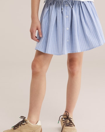 Jupe WE Fashion en bleu