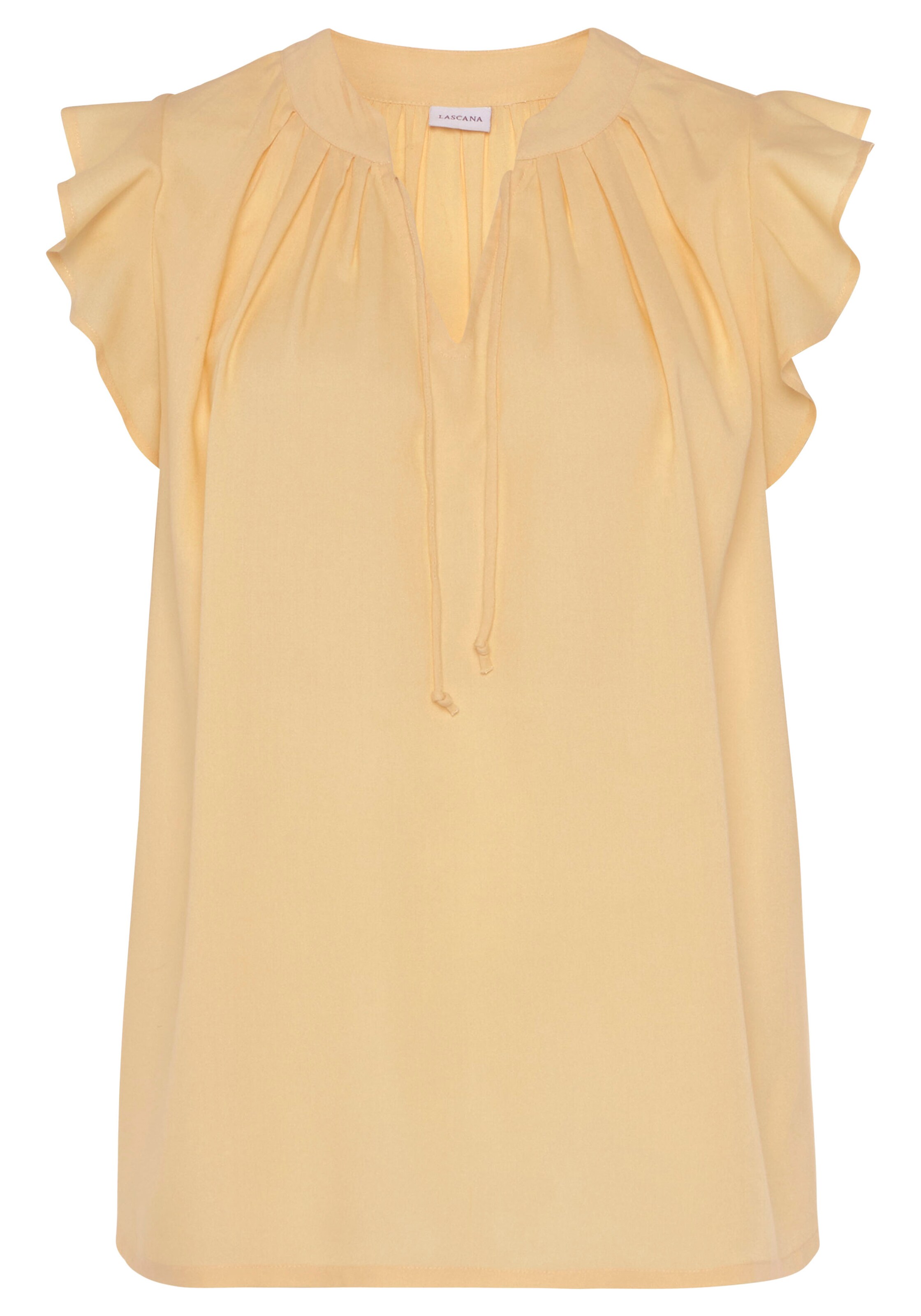 LASCANA - Blusa en amarillo: frente