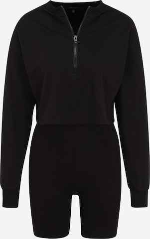 Missguided Tall Sweat suit in Black: front