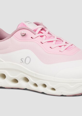 s.Oliver Platform trainers in White