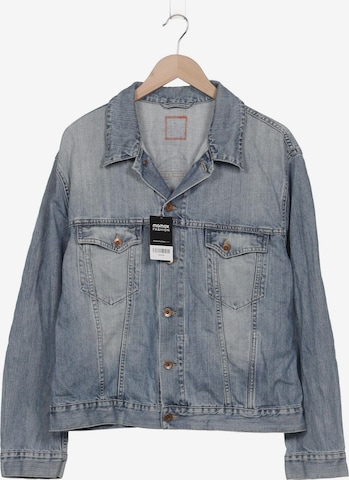 BOSS Orange Jacke L in Blau: Vorderseite