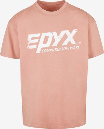 T-Shirt 'EPYX' F4NT4STIC en rose : devant