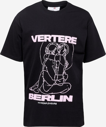 Tricou de la Vertere Berlin pe negru: față