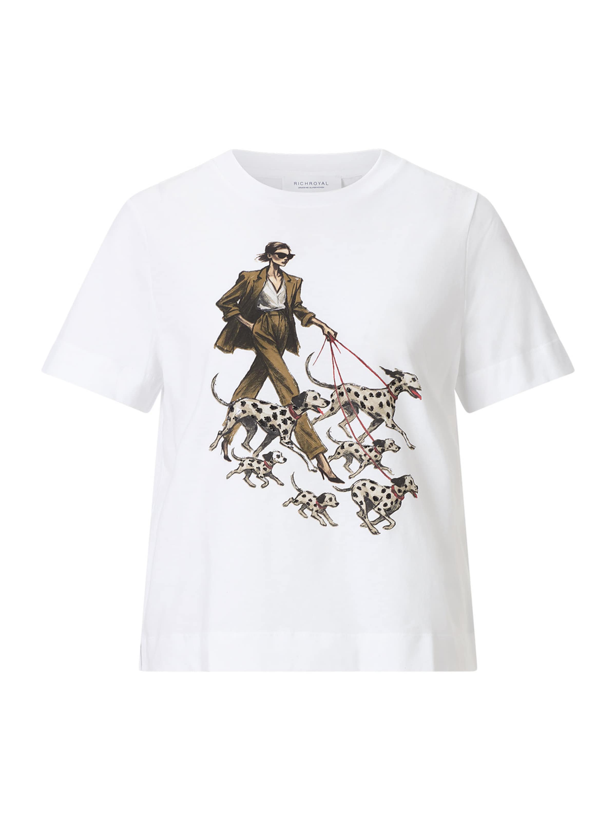 Rich & Royal Shirt in Wit: voorkant