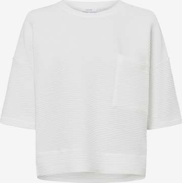 Sweat-shirt ' Gandro ' OPUS en blanc : devant