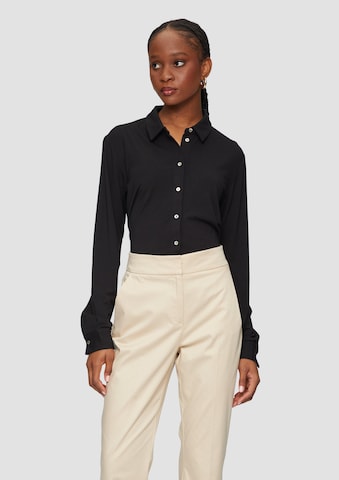 Chemisier s.Oliver BLACK LABEL en noir : devant