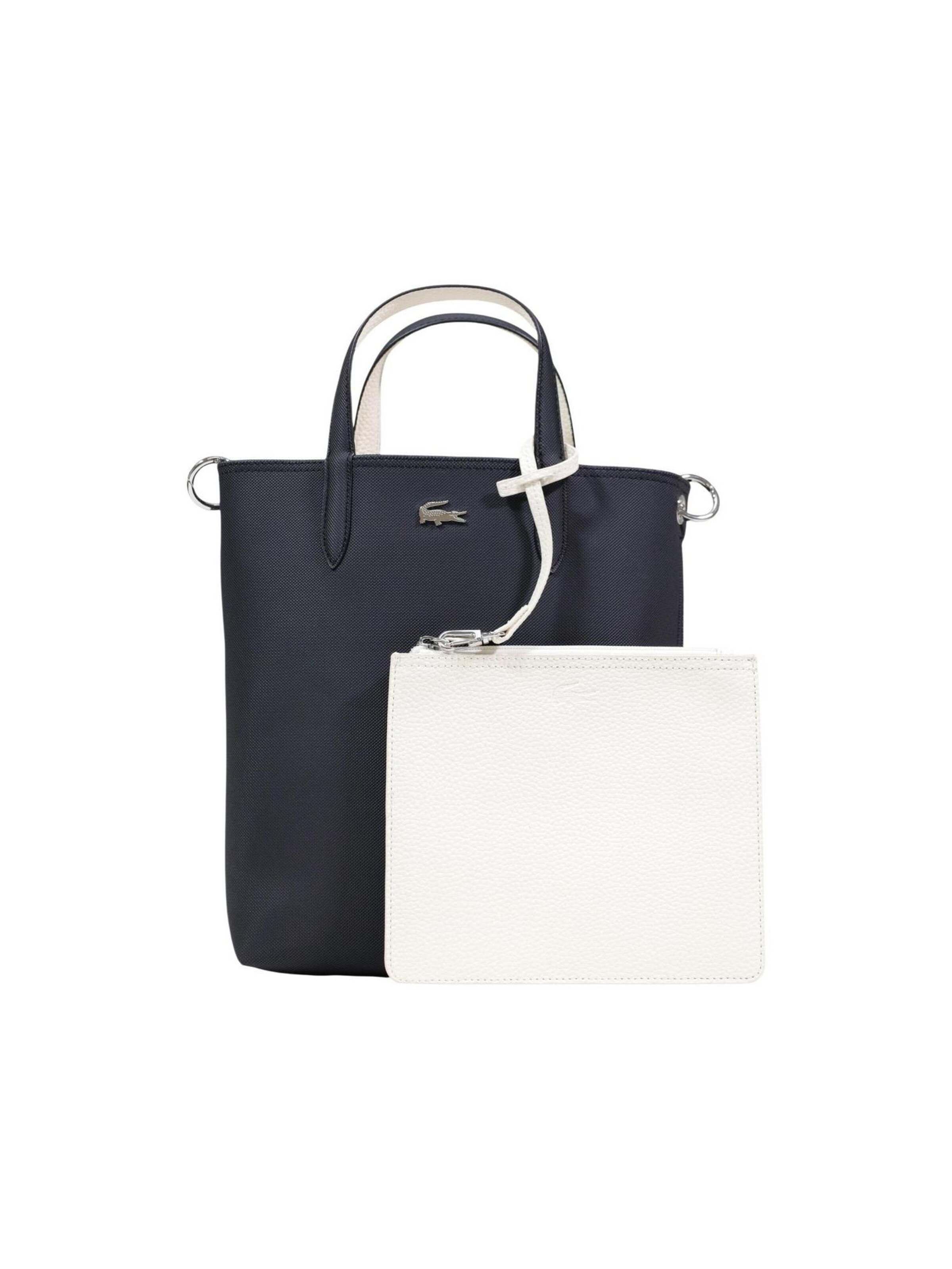 LACOSTE Shoulder bag 'SHOPPING NF2991' in Black