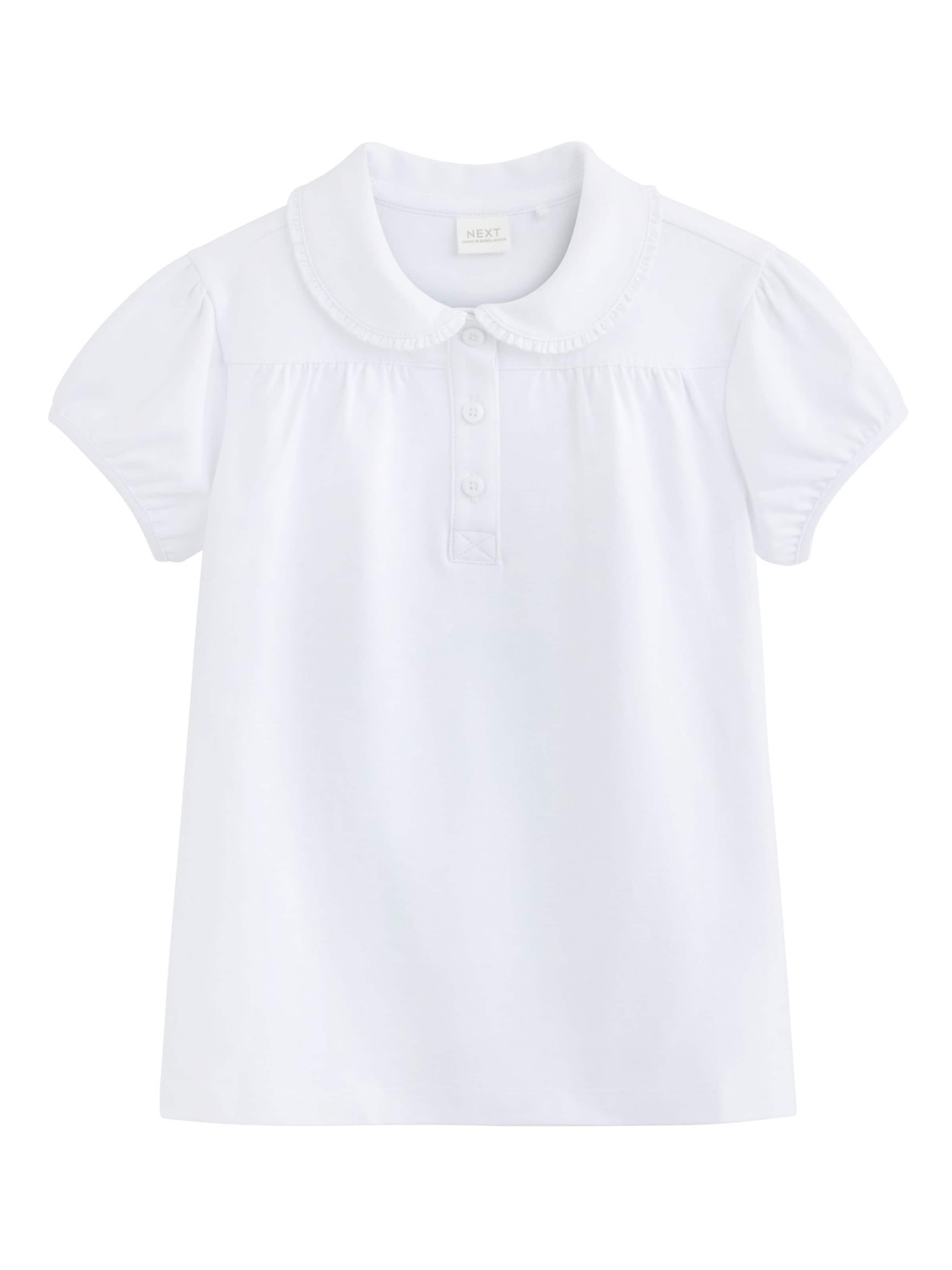 balts Next T-Krekls: no priekšpuses