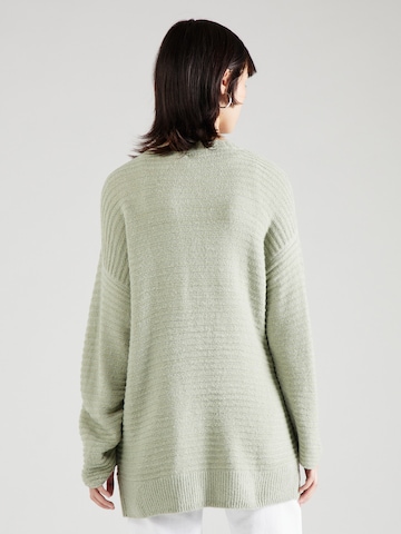 ABOUT YOU Knit cardigan 'Theodora' in Green