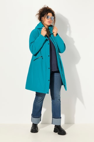 Ulla Popken Funktionsjacke in Blau