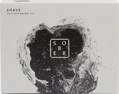 sober Shave Wet Grooming Kit in transparent, Produktansicht