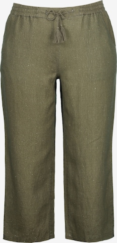 Ulla Popken Broek in Groen: voorkant