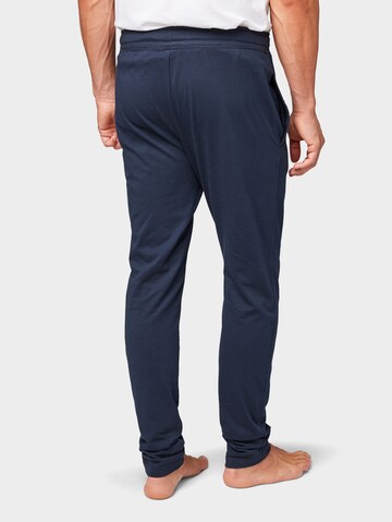 TOM TAILOR Pyjamahose in Blau