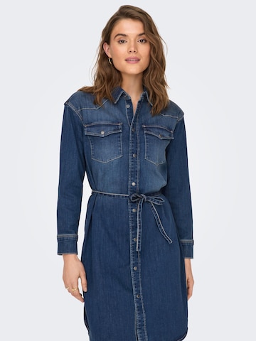 ONLY Shirt Dress 'MARIE' in Blue