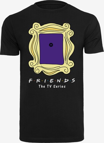 T-Shirt 'Friends Door Peephole -BLK' F4NT4STIC en noir : devant