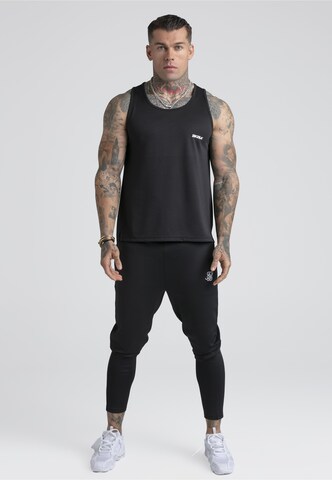 SikSilk Koszulka w kolorze czarny