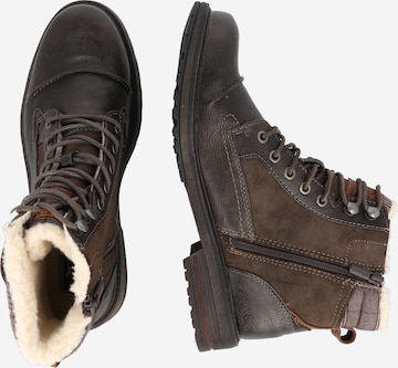 MUSTANG Lace-Up Boots in Brown