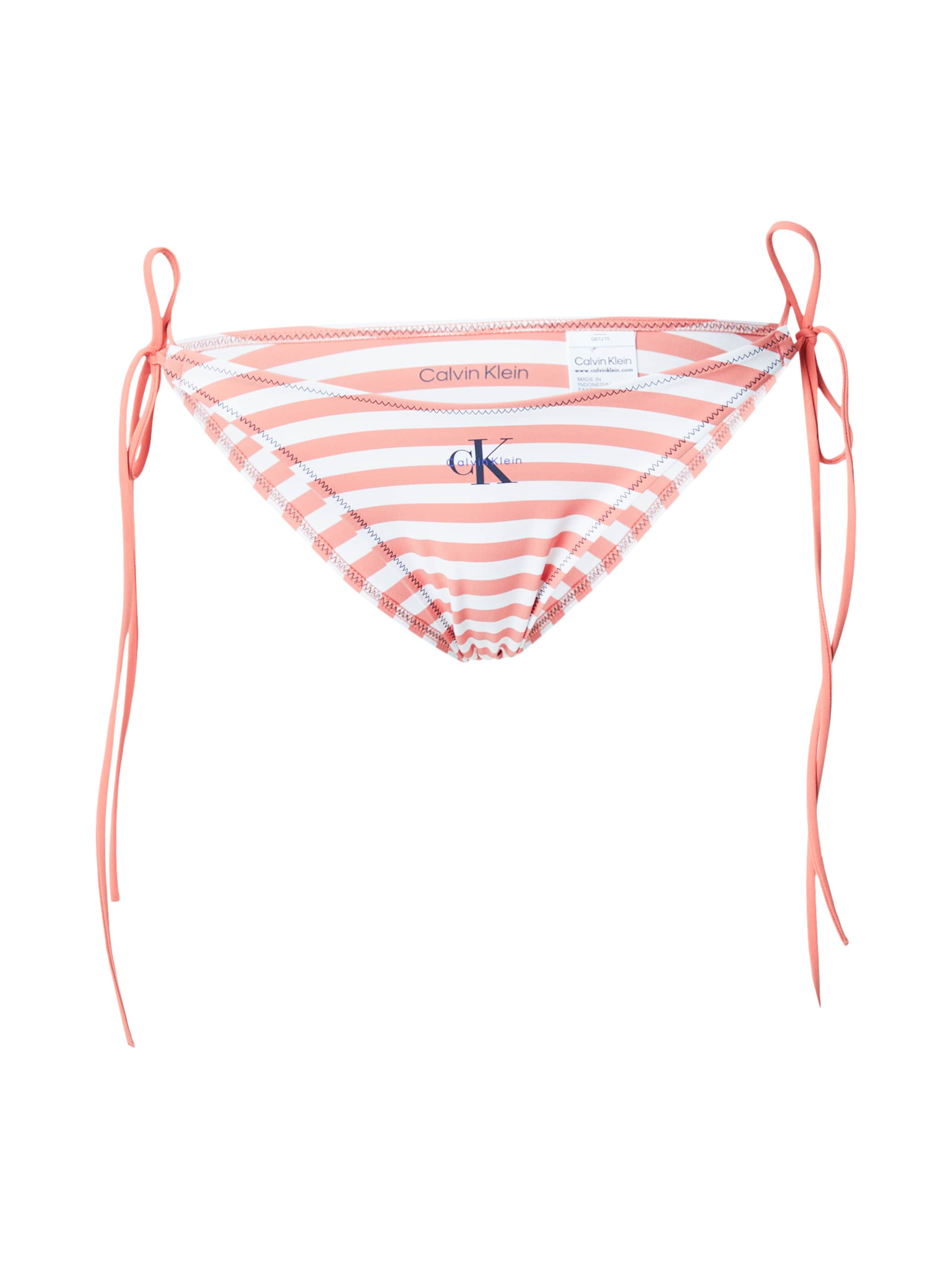 Slip costum de baie de la Calvin Klein Swimwear pe portocaliu: față