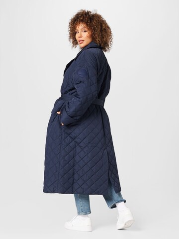 Tommy Hilfiger Curve Between-Seasons Coat 'Sorona' in Blue