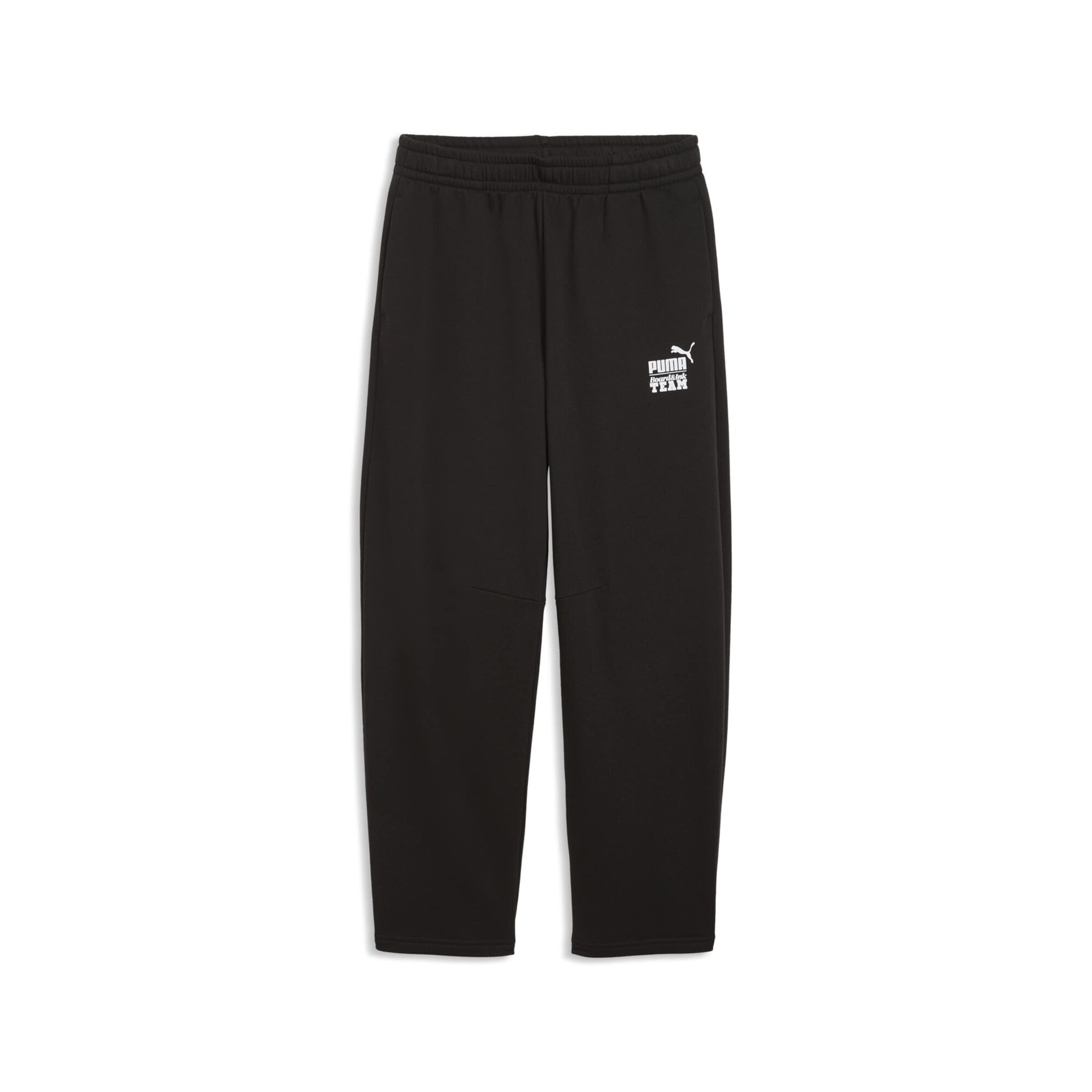 Regular Pantalon de sport PUMA en noir : devant