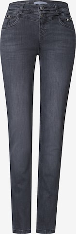 STREET ONE Slimfit Farkut värissä harmaa: etupuoli