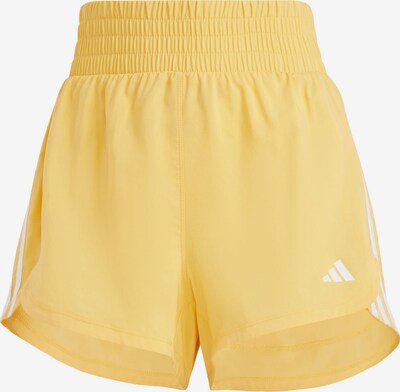 ADIDAS PERFORMANCE Sporthose 'Pacer' in gelb / weiß, Produktansicht