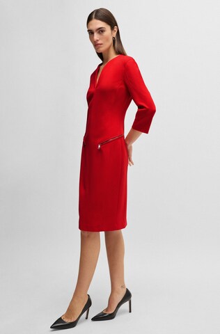 BOSS Kleid 'Dalmar' in Rot