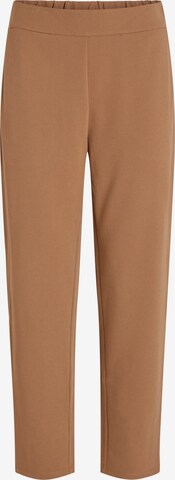 Regular Pantalon 'Loan' VILA en marron : devant