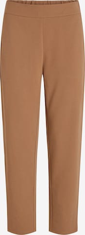 VILA - regular Pantalón 'Loan' en marrón: frente