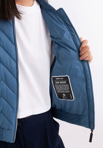 REPLAY Between-Season Jacket in Blue