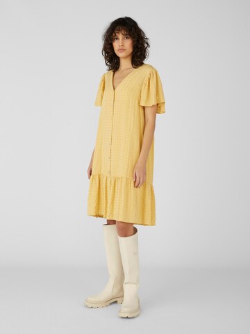 OBJECT Shirt dress 'Viva' in Yellow