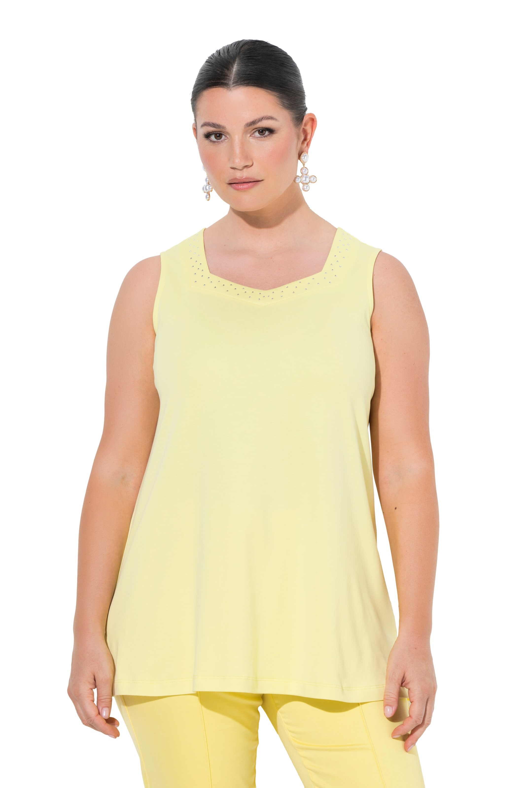 Ulla Popken Top in Yellow: front