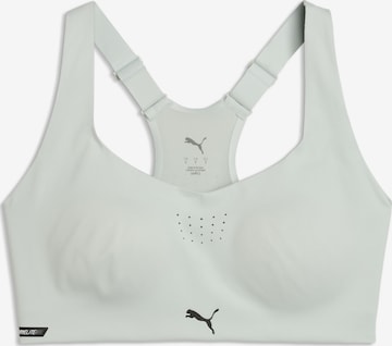 PUMA Sport bh 'PWRMode' in Groen: voorkant